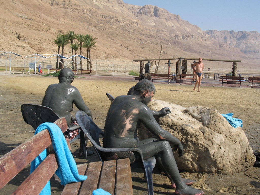 Image of Dead Sea mud bath